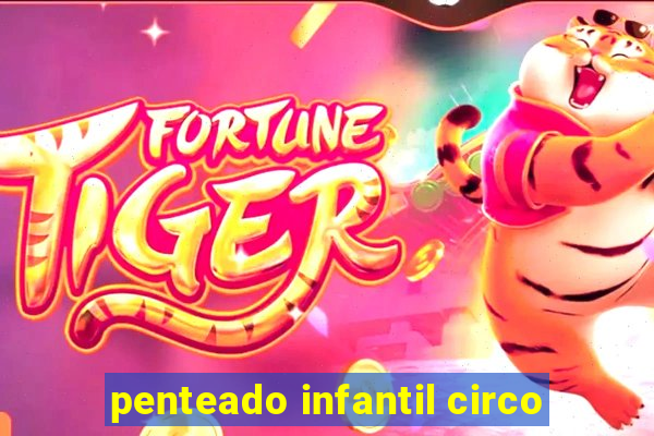 penteado infantil circo