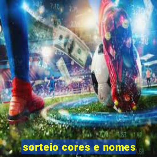 sorteio cores e nomes