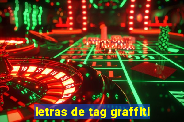 letras de tag graffiti