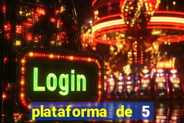 plataforma de 5 reais fortune tiger