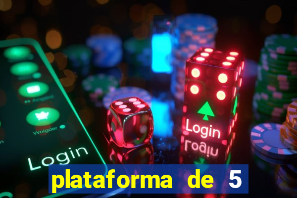 plataforma de 5 reais fortune tiger