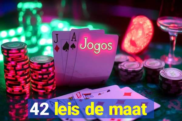 42 leis de maat