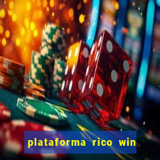 plataforma rico win paga mesmo