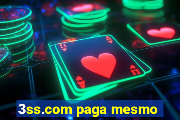 3ss.com paga mesmo