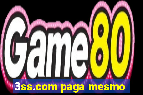 3ss.com paga mesmo