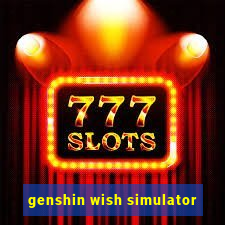genshin wish simulator