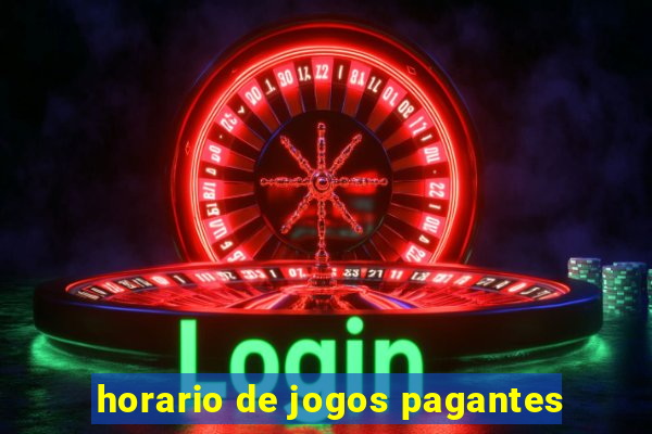 horario de jogos pagantes