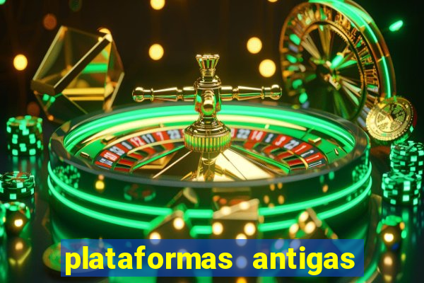 plataformas antigas de jogos