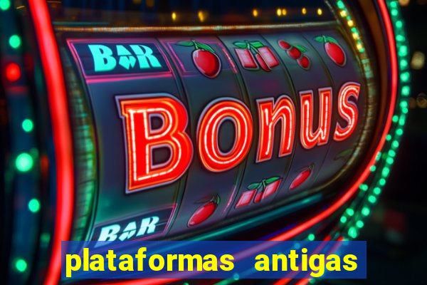 plataformas antigas de jogos