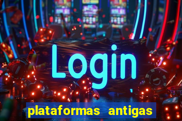 plataformas antigas de jogos