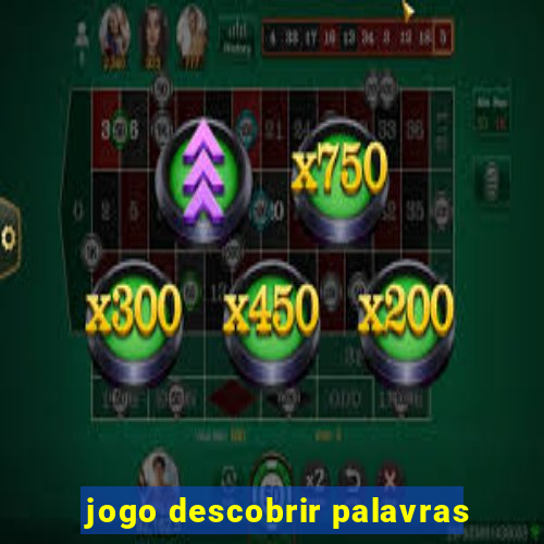 jogo descobrir palavras