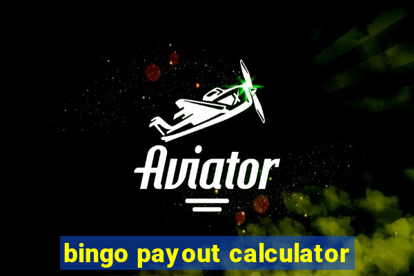 bingo payout calculator