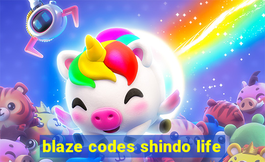 blaze codes shindo life