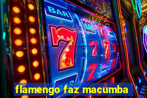 flamengo faz macumba