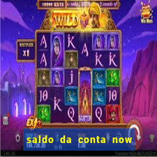 saldo da conta now big win