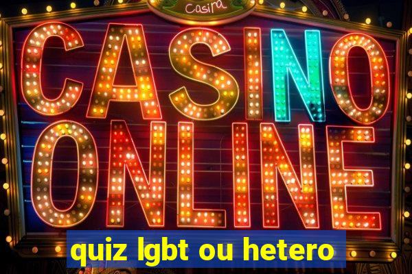 quiz lgbt ou hetero