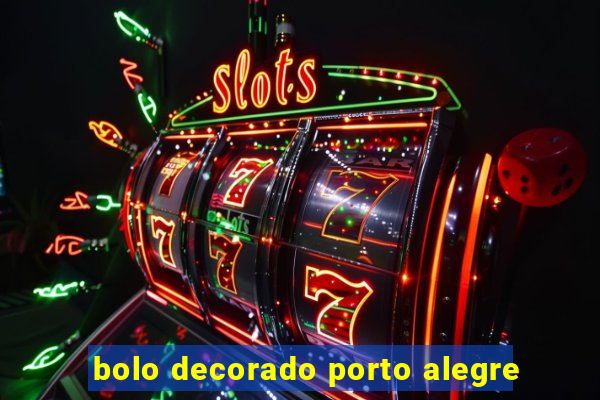 bolo decorado porto alegre