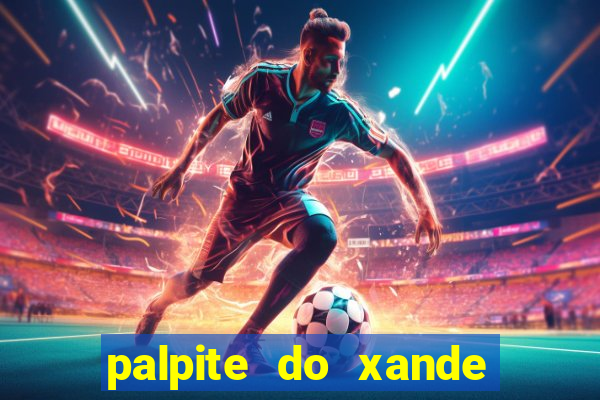 palpite do xande de hoje