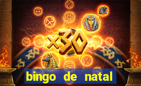 bingo de natal para imprimir gratis