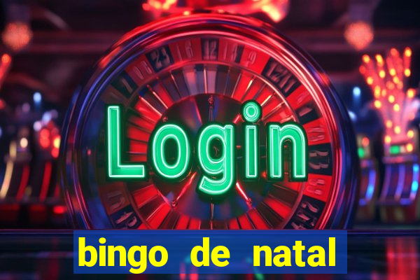 bingo de natal para imprimir gratis