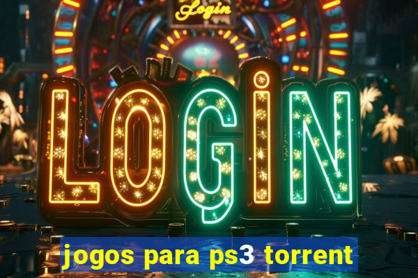 jogos para ps3 torrent