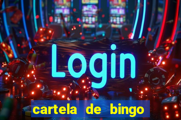 cartela de bingo ate 50 para imprimir