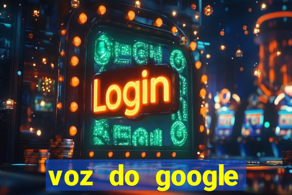 voz do google tradutor homem