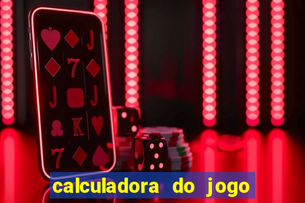 calculadora do jogo do bicho