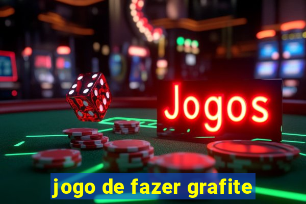 jogo de fazer grafite