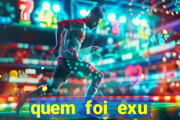 quem foi exu caveira em vida