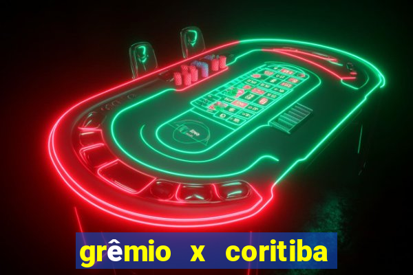 grêmio x coritiba ao vivo hd