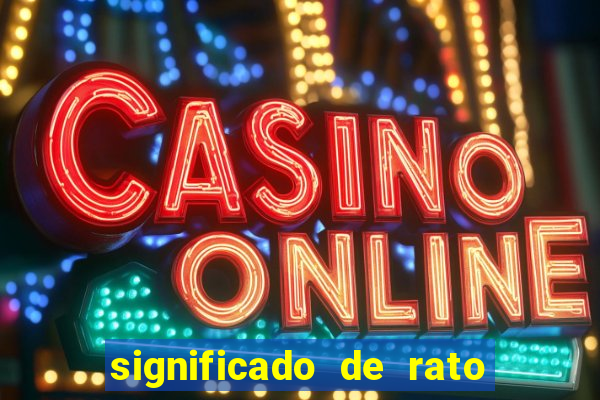 significado de rato na umbanda