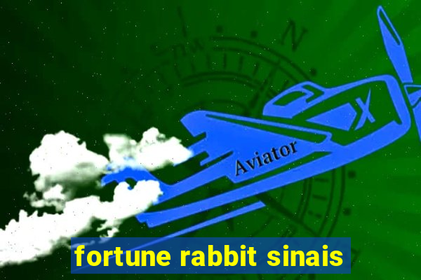 fortune rabbit sinais