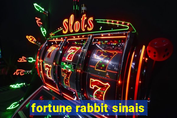 fortune rabbit sinais