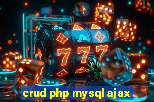 crud php mysql ajax