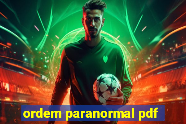 ordem paranormal pdf