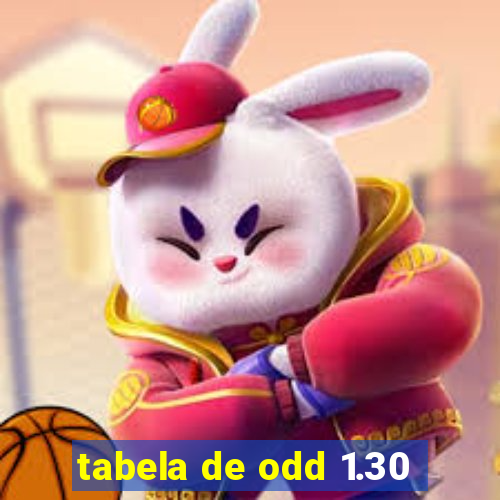 tabela de odd 1.30