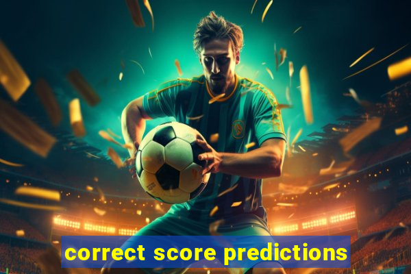 correct score predictions