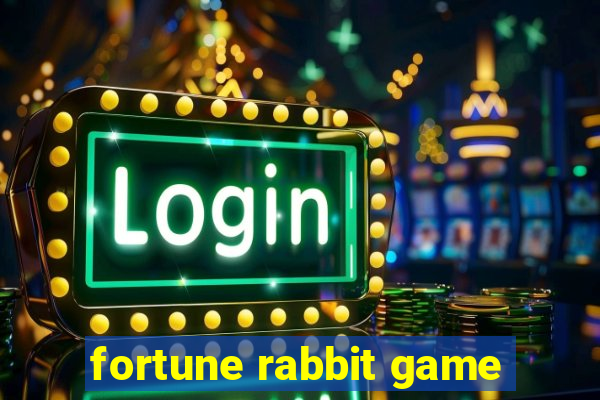 fortune rabbit game