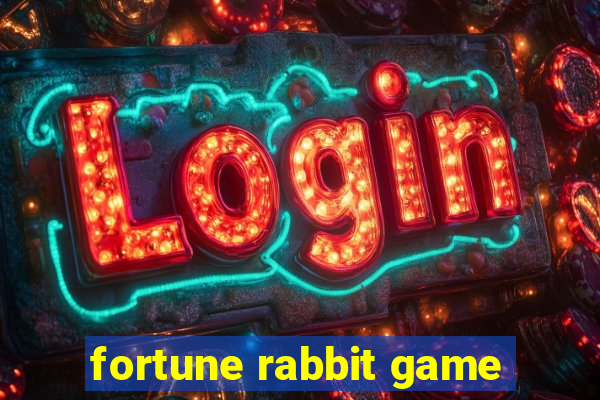 fortune rabbit game