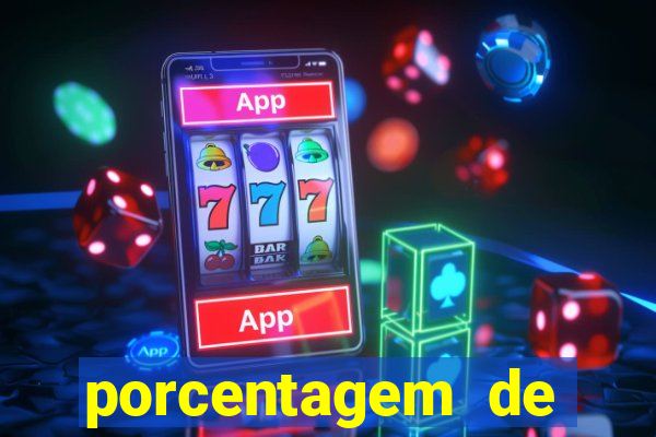 porcentagem de jogos pagantes slots