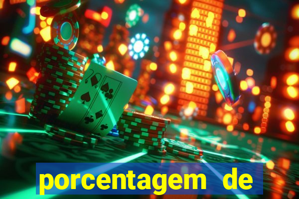 porcentagem de jogos pagantes slots