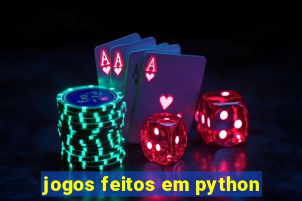 jogos feitos em python