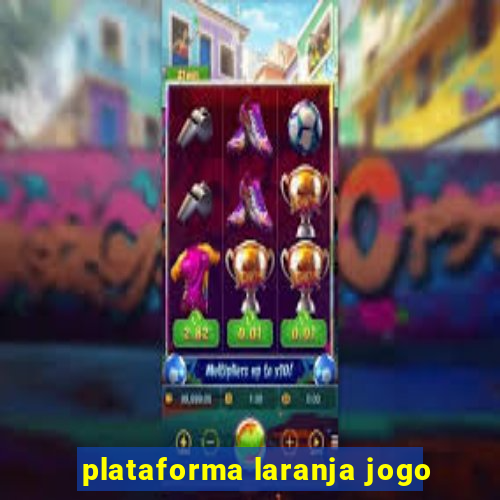 plataforma laranja jogo