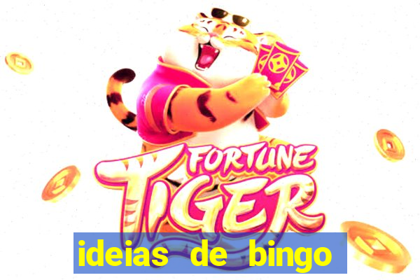 ideias de bingo para o natal