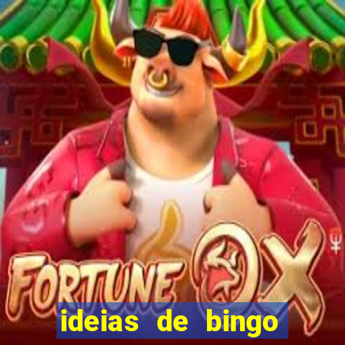 ideias de bingo para o natal