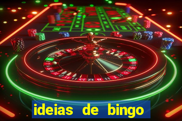 ideias de bingo para o natal