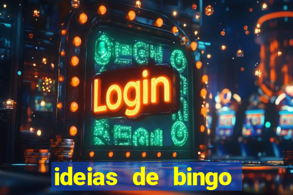 ideias de bingo para o natal