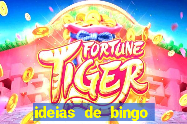 ideias de bingo para o natal