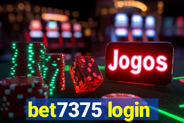 bet7375 login